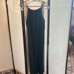 Banana Republic Black Sleeveless Maxi Dress